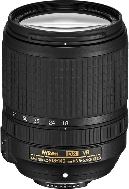 Nikon 2213 AF-S 18-140mm VR Lens Kit - Renewed