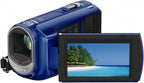 Sony DCRSX41/L Flash Camcorder 60x Optical Zoom Blue