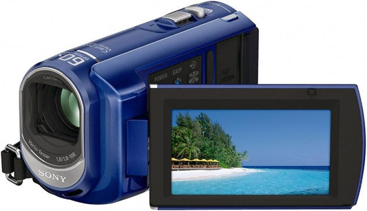 Sony DCRSX41/L Flash Camcorder 60x Optical Zoom Blue
