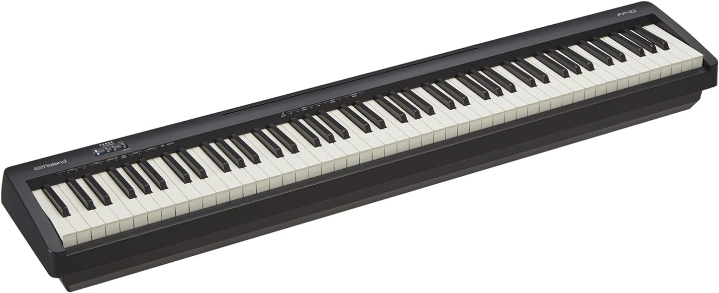 Roland FP-10-BK 88-Key Digital Piano with Bluetooth