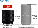 Tamron AFA062S700 20-40mm f/2.8 Sony E-Mount Lens