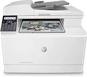 HP 7KW56A Color LaserJet Pro M183fw Wireless MFP (Renewed)