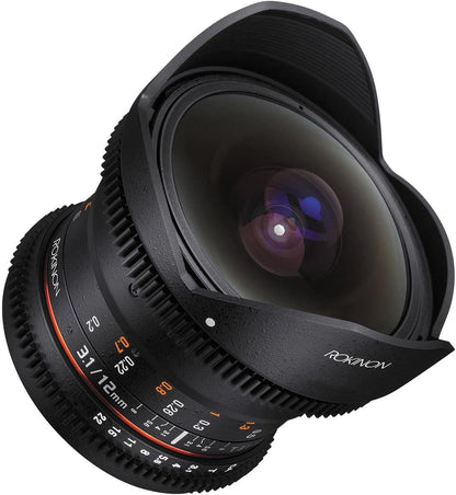 Rokinon DS12M-NEX 12mm T3.1 Cine Fisheye Sony E-Mount