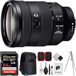 Sony E19SNSEL24105G FE 24-105mm F4 Lens Accessories Bundle
