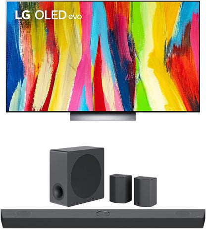 LG OLEDC2PUA 4K OLED TV + S95QR 9.1.5 Soundbar Bundle