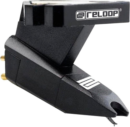 Reloop AMS-OM-BLACK OM Black Turntable Cartridge - Headshell Mount