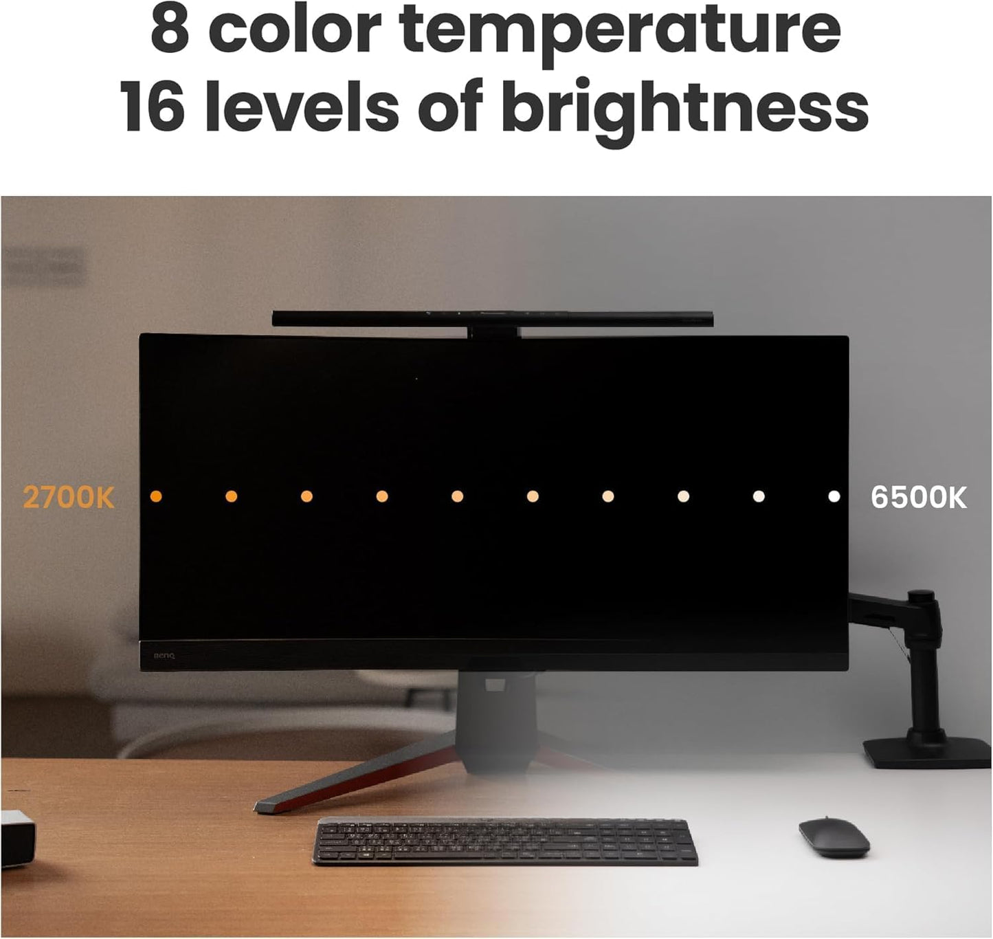 BenQ 9H.W4KWT.WS3 ScreenBar Pro Monitor Light