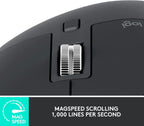 Logitech MX Master 3S Wireless Mouse - Graphite - Renewed