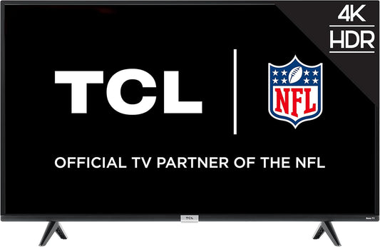 TCL 4 Series 43S435 43-inch 4K UHD Smart LED TV (Renewed)