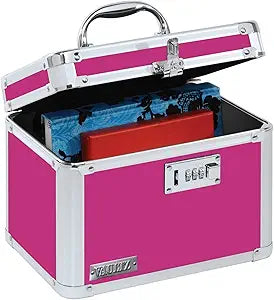 Vaultz VZ00802 Pink Combination Lock Box — main product image