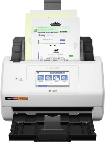 Epson B11B258202 RapidReceipt RR-600W Wireless Desktop Scanner