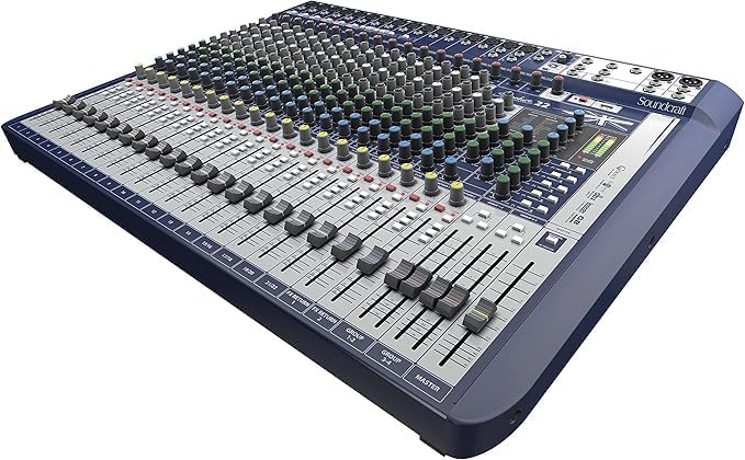 Soundcraft Signature 22 Analog Mixer - Lexicon Effects, 22-Channel