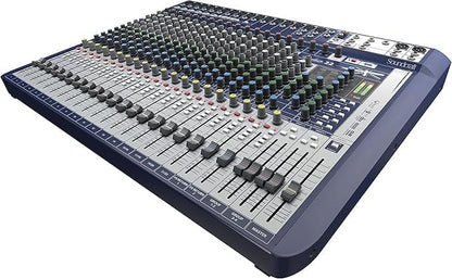 Soundcraft Signature 22 Analog Mixer - Lexicon Effects, 22-Channel