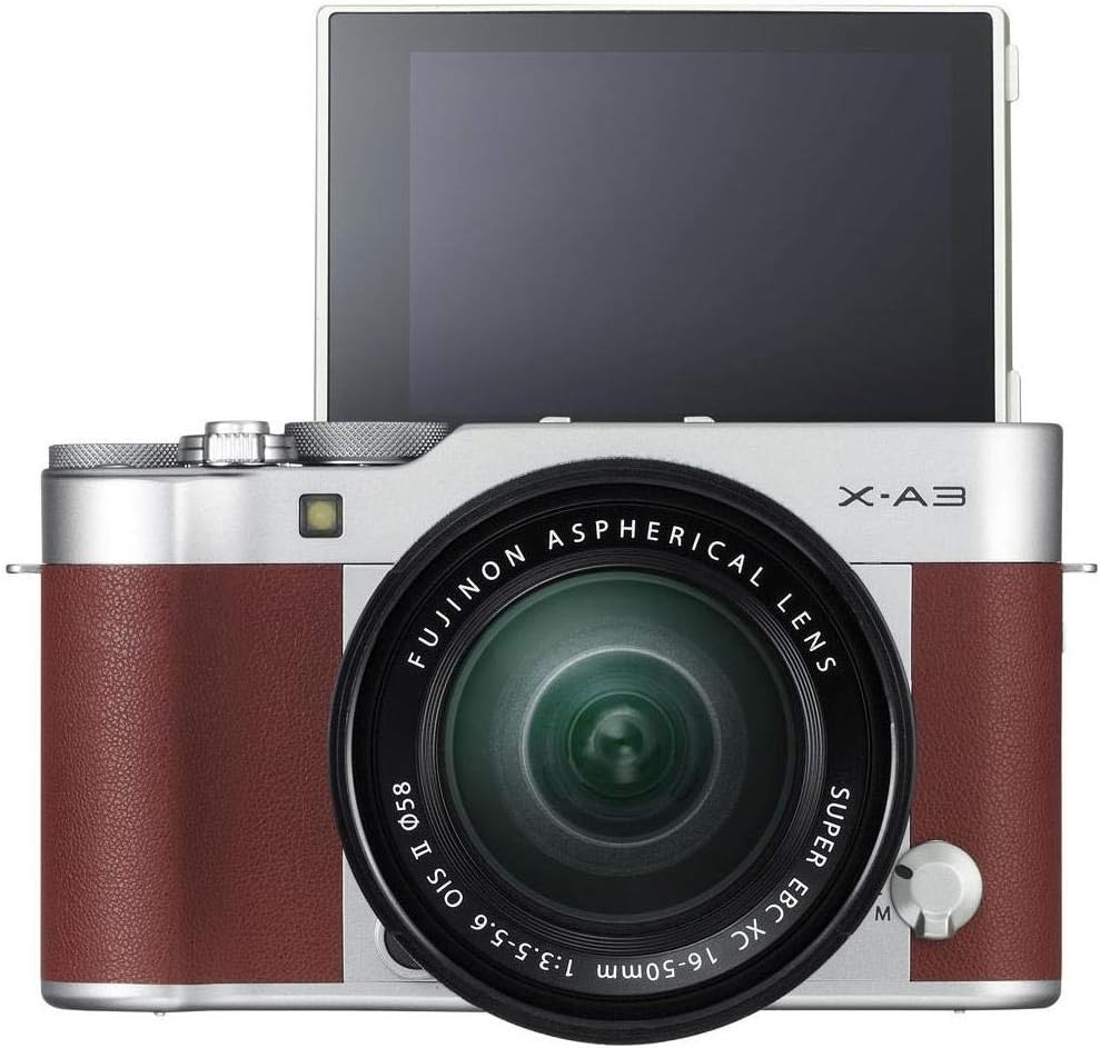 Fujifilm X-A3 XC16-50mm Mirrorless Camera Brown