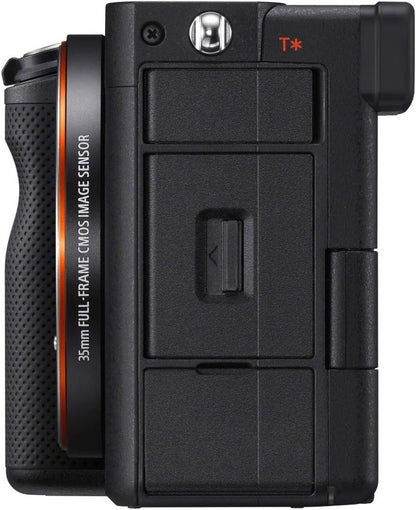 Sony Alpha 7C Full-Frame Mirrorless Camera Black ILCE7C/B