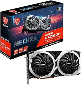 MSI RX 6700 XT MECH 2X 12G Radeon Gaming Graphics Card Renewed — main product image