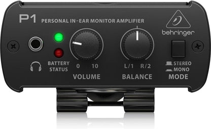 Behringer Powerplay P1 In-Ear Monitor Amplifier Bundle