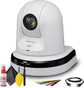 Panasonic AW-UN70WPJ 4K PTZ Camera, White — main product image