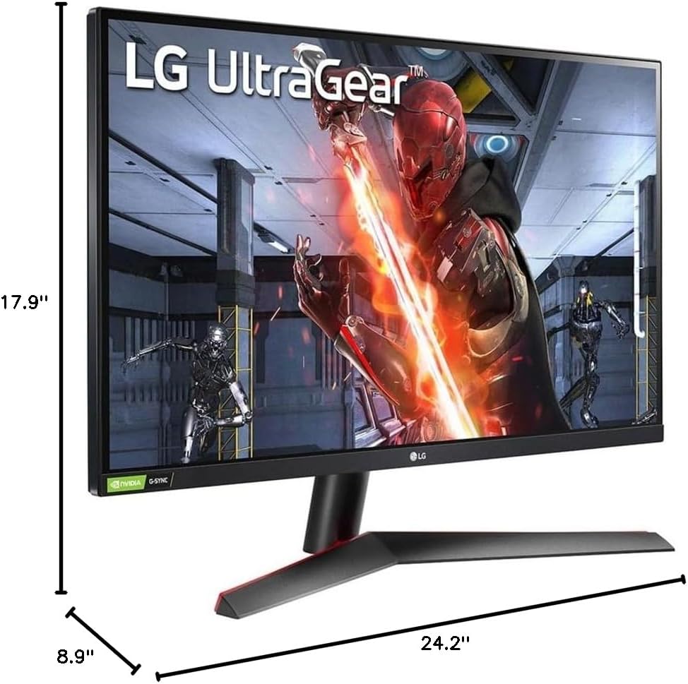 LG 27GN800-B 27" UltraGear QHD 144Hz Gaming Monitor