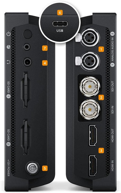 Blackmagic Design HYPERD/AVIDA12/7HDR Video Assist 7" 12G HDR Monitor