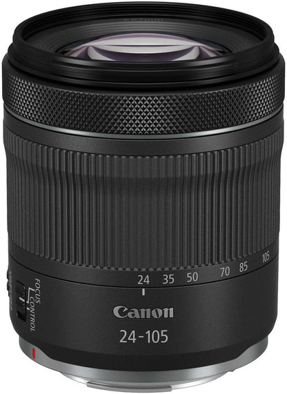 Canon RF 24-105mm STM Lens Bundle 64GB Accessories Renewed