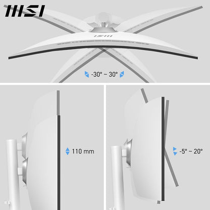 MSI Modern MD342CQPW 34in UWQHD 120Hz Curved Monitor