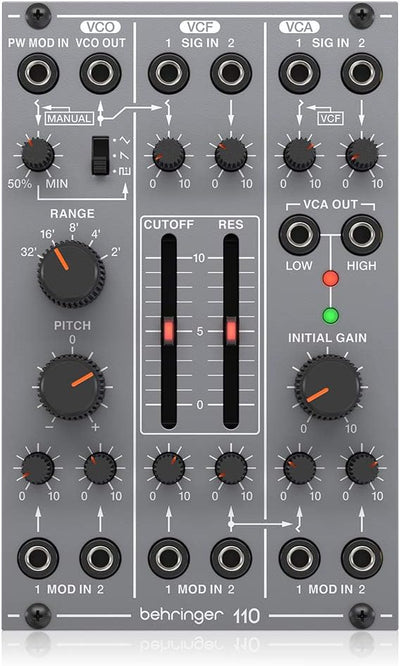 Behringer Behringer-110 VCO VCF VCA Eurorack Module