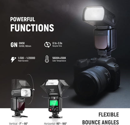 Neewer NW645II-C TTL Flash Speedlite Canon Camera