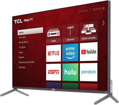 TCL 55R625 55-inch 4K QLED Roku Smart TV Bundle