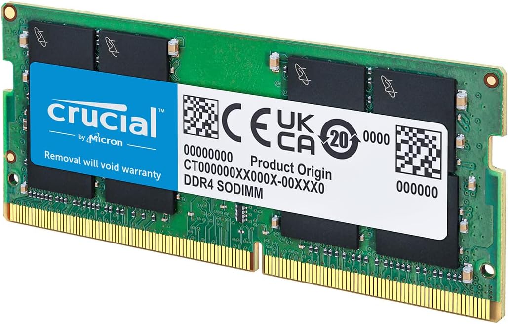 Crucial CT8G4SFS824A 8GB DDR4 2400 SODIMM Laptop Memory