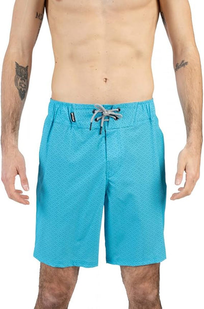 Spyder 9" Geo Print Hybrid Board Shorts Men's