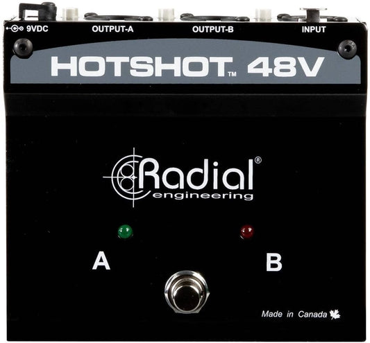 Radial Engineering R800 1505 HotShot 48V Condenser Microphone Switcher