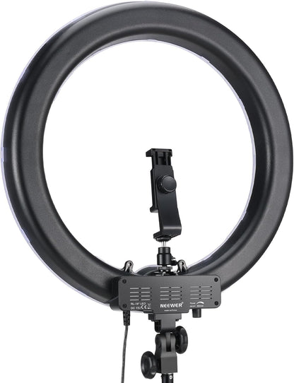 NEEWER RL-18 18" LED Ring Light Kit with Stand