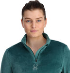 Spyder 38B125310 Women's Shimmer Half Zip Base Layer