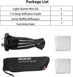 Aputure amaran Light Dome Mini SE Softbox Bowens Mount