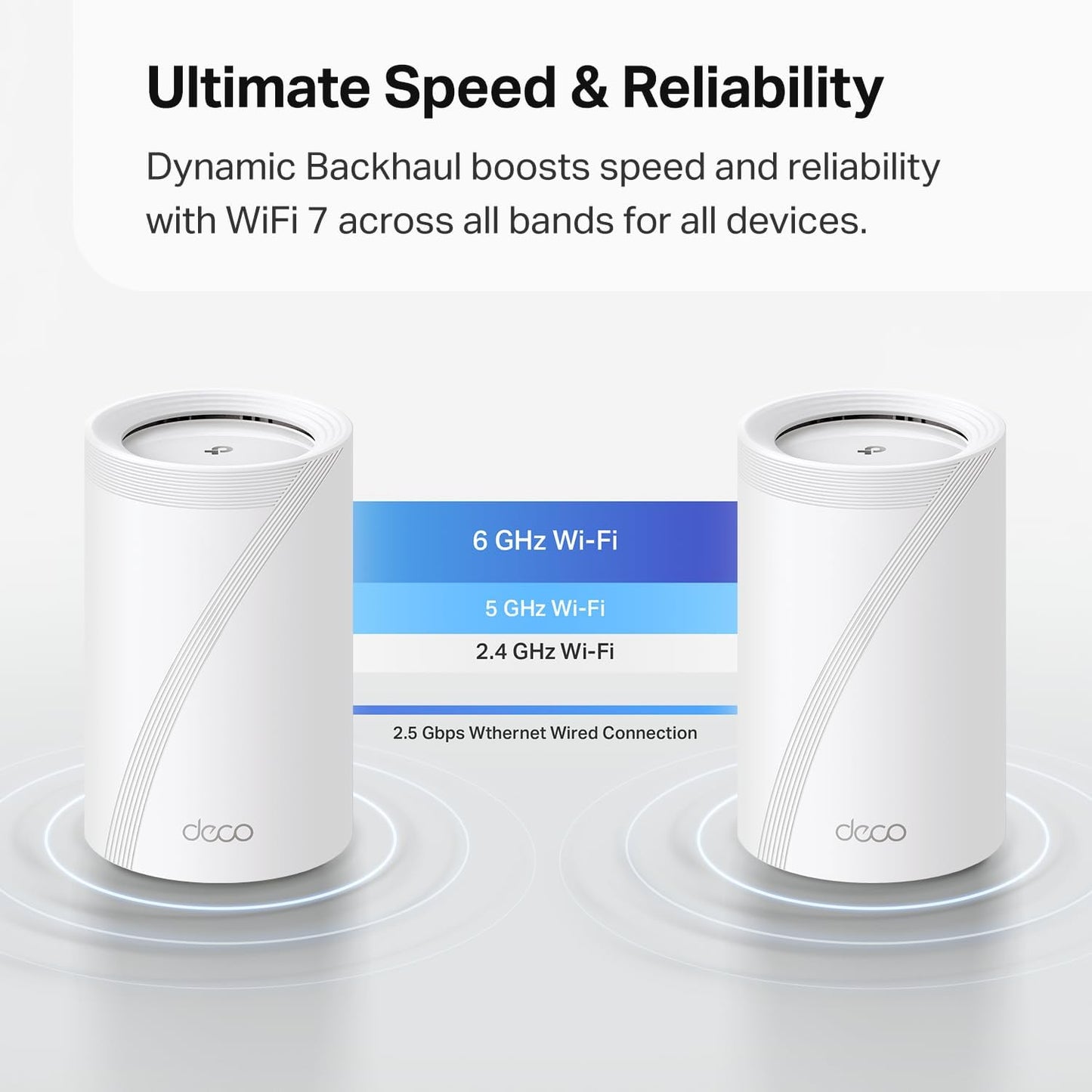 TP-Link Deco BE63(1-Pack) WiFi 7 Mesh System