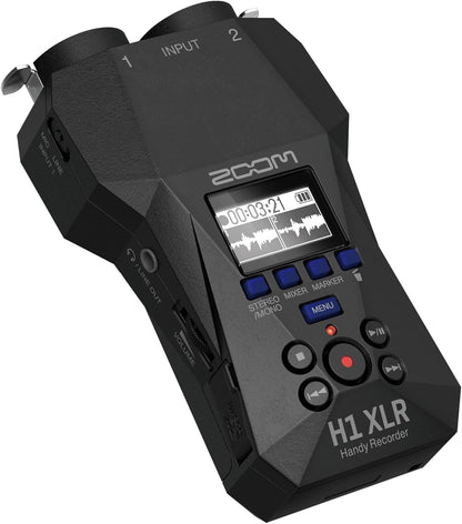 Zoom H1 XLR Handy Recorder 32-Bit Float Portable