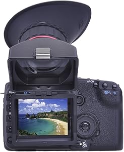 Neewer S2 Foldable LCD Viewfinder 3X Magnifier for DSLR Camera