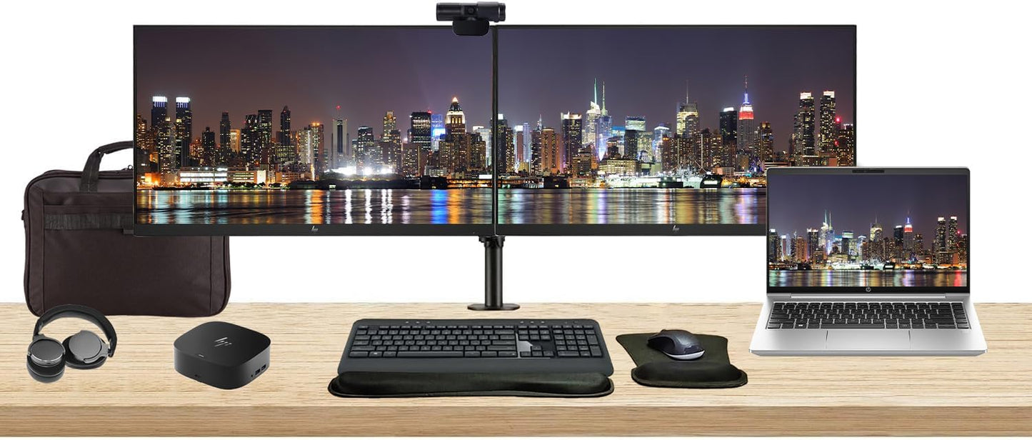 HP 445 G10 ProBook 14" Ryzen 7 EliteDisplay Bundle