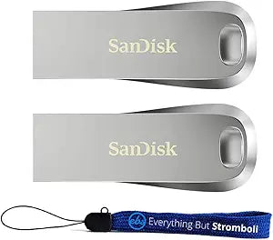 SanDisk SDCZ74-128G-G46 Ultra Luxe 128GB USB 3.1 2-Pack