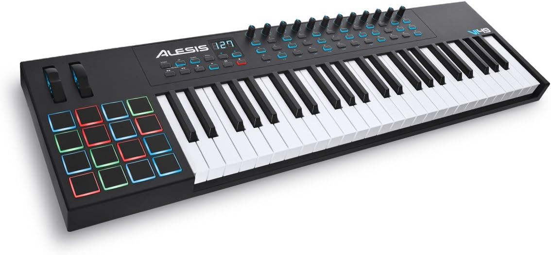 Alesis VI49 49-Key USB MIDI Keyboard Controller
