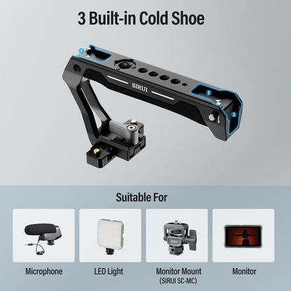 Sirui SC-TH: NATO Top Handle with Quick Release for Camera Cage