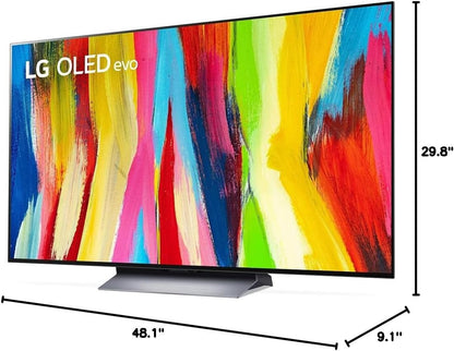 LG E52LGOLED55C2PUA 55-Inch 4K OLED TV & Eclair Soundbar Bundle