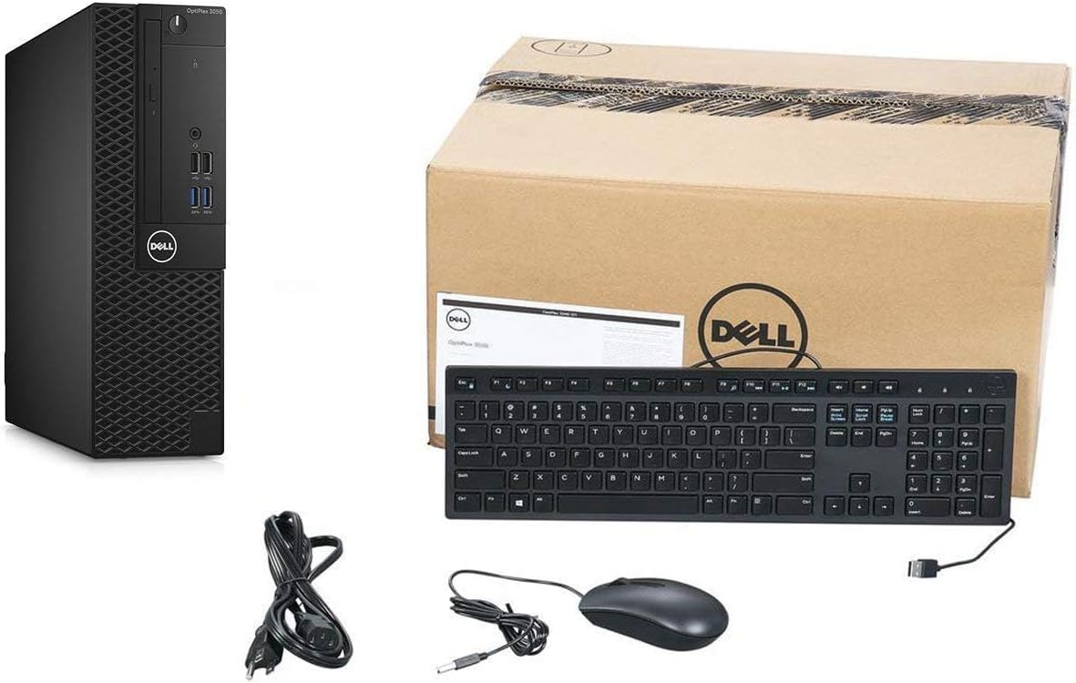 Dell OPTIPLEX5050SFF-I5-7500 Small Form Factor PC - i7, 16GB, 512GB SSD (Renewed)