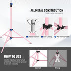 Neewer NK-ST0204: Photo Studio Backdrop Support System - Pink
