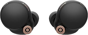 Sony WF1000XM4/B Noise Canceling Truly Wireless Earbuds