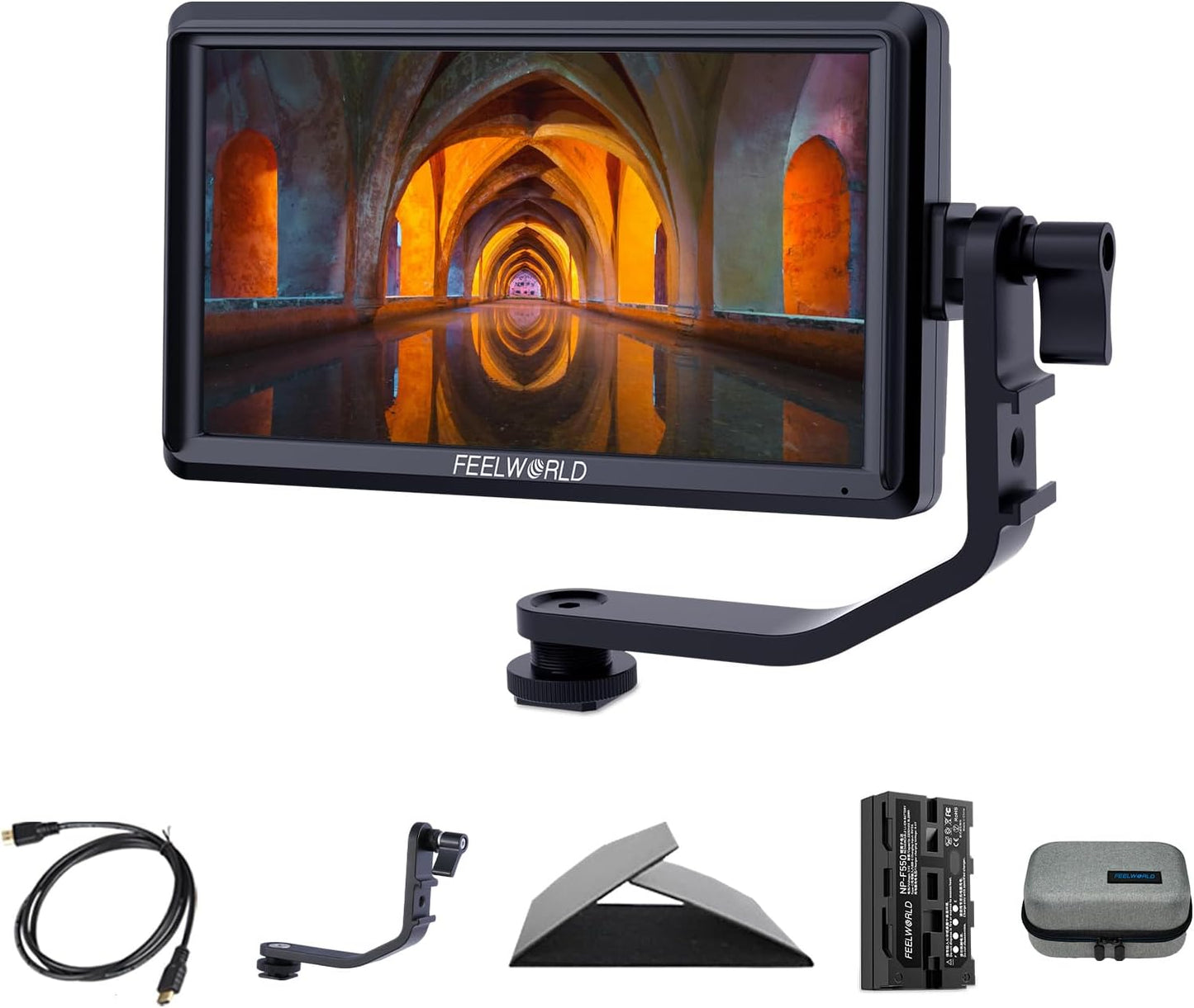 FEELWORLD 5.5 Inch S55V3 Camera Field Monitor