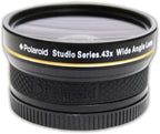 Polaroid PL4358W .43X HD Wide Angle Lens 58mm