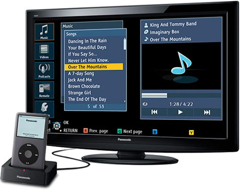 Panasonic TC-L32X2 32-Inch 720p LCD HDTV iPod Dock — main product image