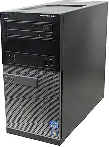 Dell 9010.i7 Tower Desktop i7-3770 16GB RAM 256GB SSD Renewed